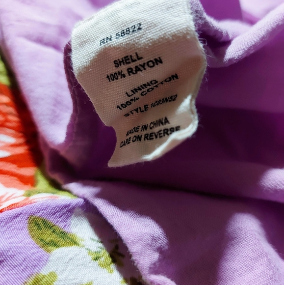 Chelsea and Violet Lavender Floral Dress - Picture 6 of 7